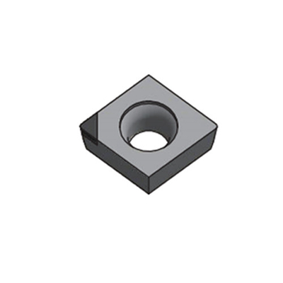 Iso Indexable Cnc টার্নিং ইনসার্ট পলিক্রিস্টালাইন ডায়মন্ড 80° নেগেটিভ টুলস ওয়াইপার ইনসার্ট
