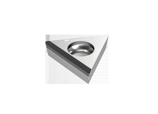TCGW 16T304 কার্বাইড মেশিনিং ত্রিভুজ PCD টার্নিং টুলস সন্নিবেশ