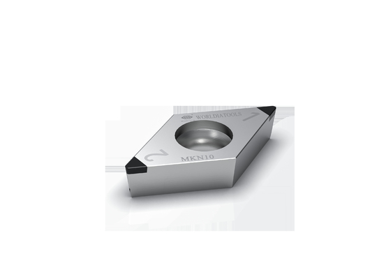 DCGW 11T308 2-3um শস্য PCBN কার্বাইড টার্নিং ইনসার্ট 2N টিপস