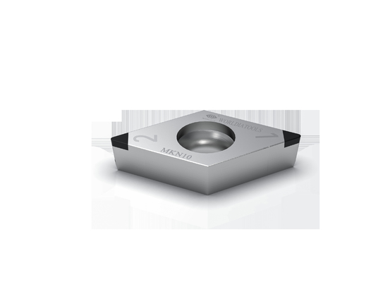 DCGW 11T308 2-3um শস্য PCBN কার্বাইড টার্নিং ইনসার্ট 2N টিপস