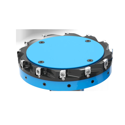 PCD আইএসও ফেস ফ্রিলিং কাটার FMP080SA27-BE12-12 12 কাটা প্রান্ত সঙ্গে কার্যকরভাবে যন্ত্রপাতি সমতল পৃষ্ঠতল